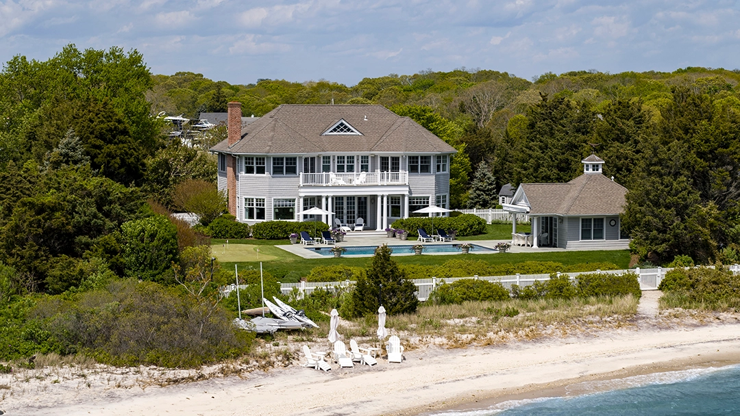 Mattituck’s Most Expensive Listing Boasts 130 Feet of Bayfront Beach Frontage